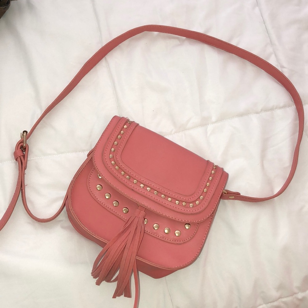 Coral Cross Body Bag